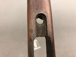 2 U.S. M1903 rifle stocks.