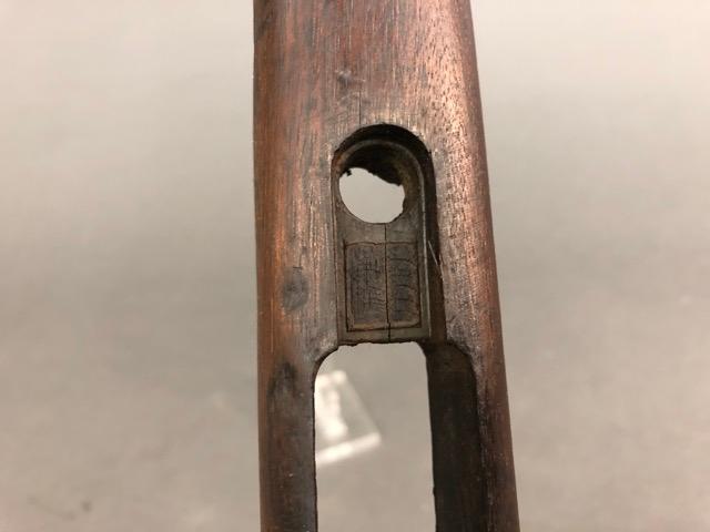2 U.S. M1903 rifle stocks.