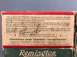 Six boxes of Remington Kleanbore 44 S&W Russian - 246gr lead bullet