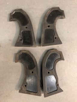 Two sets of vintage Colt Bisley grips