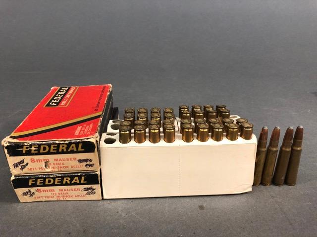111 assorted 8mm Mauser