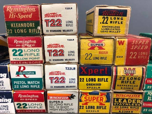 1,700+ rounds of assorted vintage 22LR