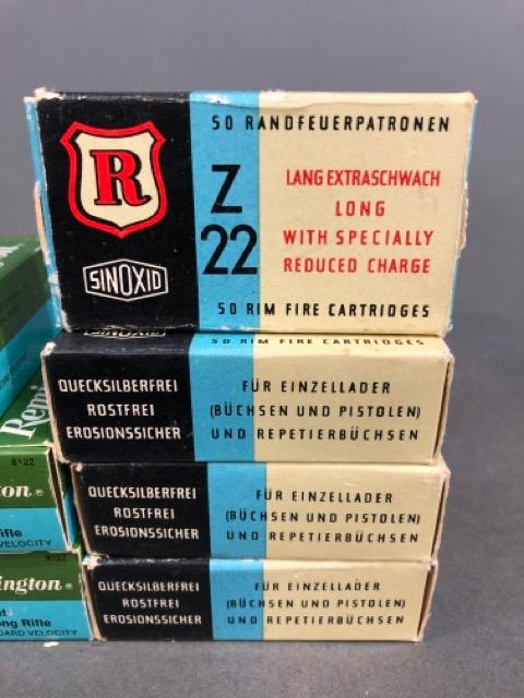 1,700+ rounds of assorted vintage 22LR