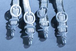 2 WWII German M1935 Army Dagger Hangings