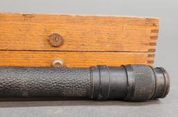 WWII USN Kollmorgan 16 power spyglass