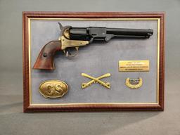 Replica CSA Denix BKA 98 revolver and insignia