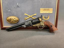 Replica CSA Denix BKA 98 revolver and insignia