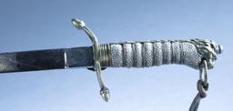 British Royal Navy Midshipman's Dirk with scabbard