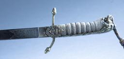 British Royal Navy Midshipman's Dirk with scabbard