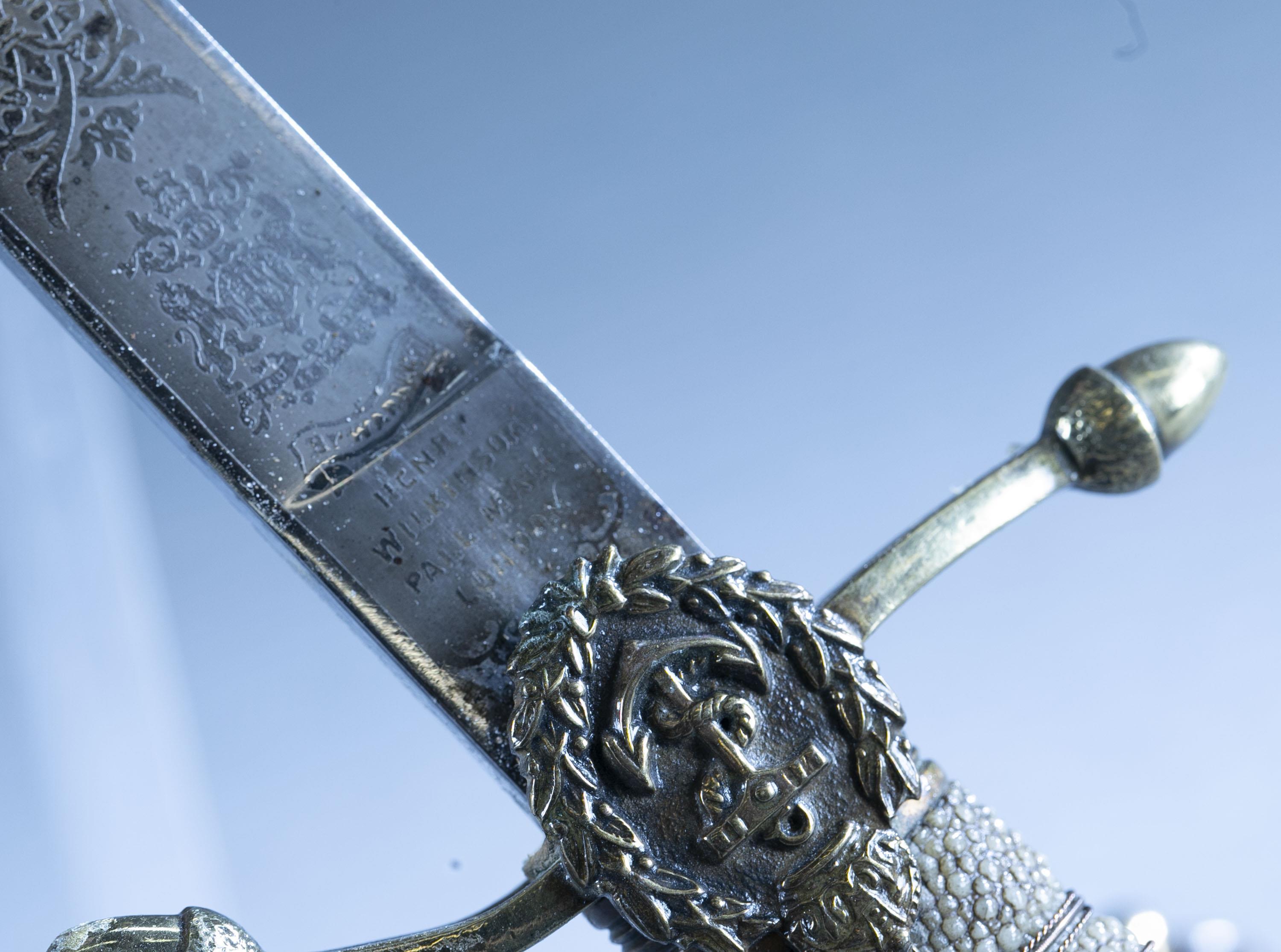 British Royal Navy Midshipman's Dirk with scabbard
