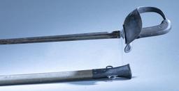 WW1 U.S. Patton M1913 Cavalry Saber with scabbard.