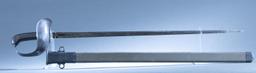WW1 U.S. Patton M1913 Cavalry Saber with scabbard.