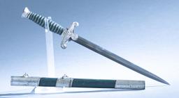 WWII German Land Customs dagger with scabbard