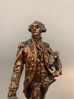 Gen. Gray Lafayette College presentation bronze.