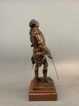 Gen. Gray Lafayette College presentation bronze.