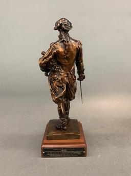 Gen. Gray Lafayette College presentation bronze.