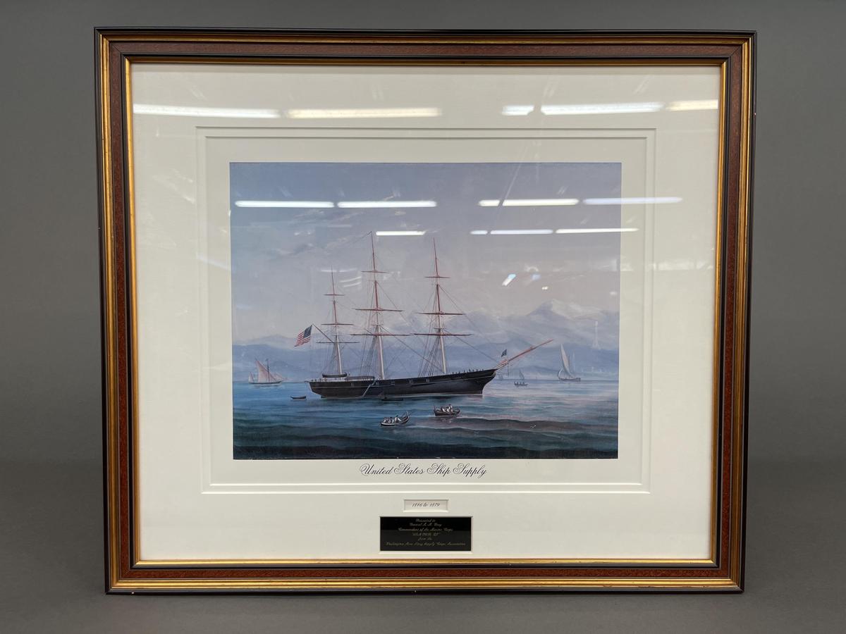 Gen. Gray presentation offset litho.