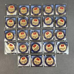 23 Gen. Gray challenge coins