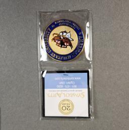 23 Gen. Gray challenge coins