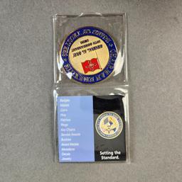 23 Gen. Gray challenge coins
