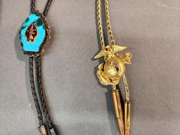 3 Gen. Gray bolo ties