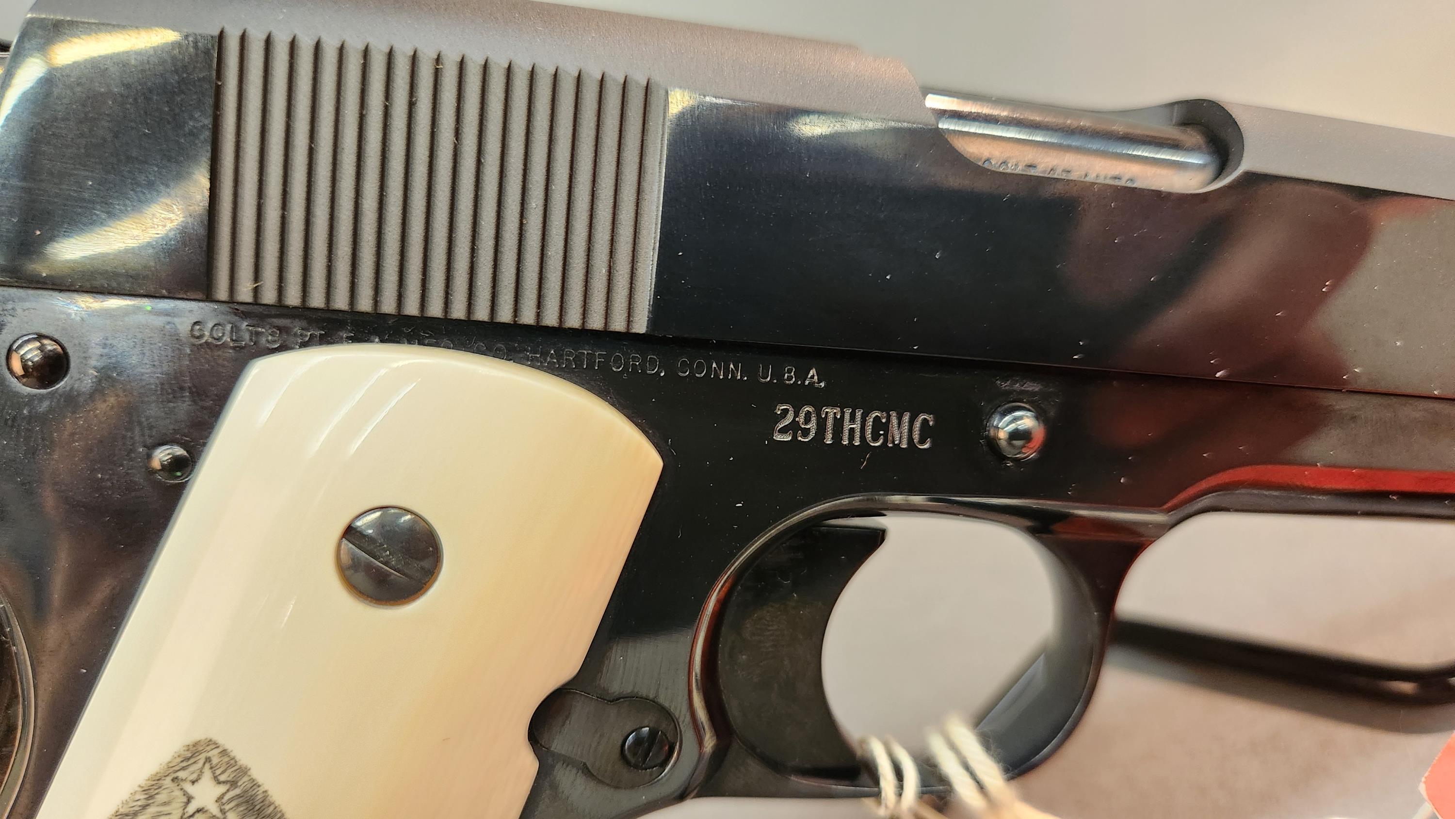 Gen. Gray Colt Custom M1911 WW1 pistol, .45 ACP