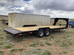 2022 Hefty Gooseneck Equipment Trailer
