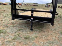 2022 Hefty Gooseneck Equipment Trailer