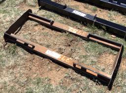 SKID STEER BACKING PLATE
