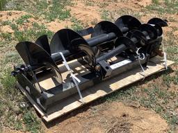 GIYI Hydraulic Auger & (3) Bits