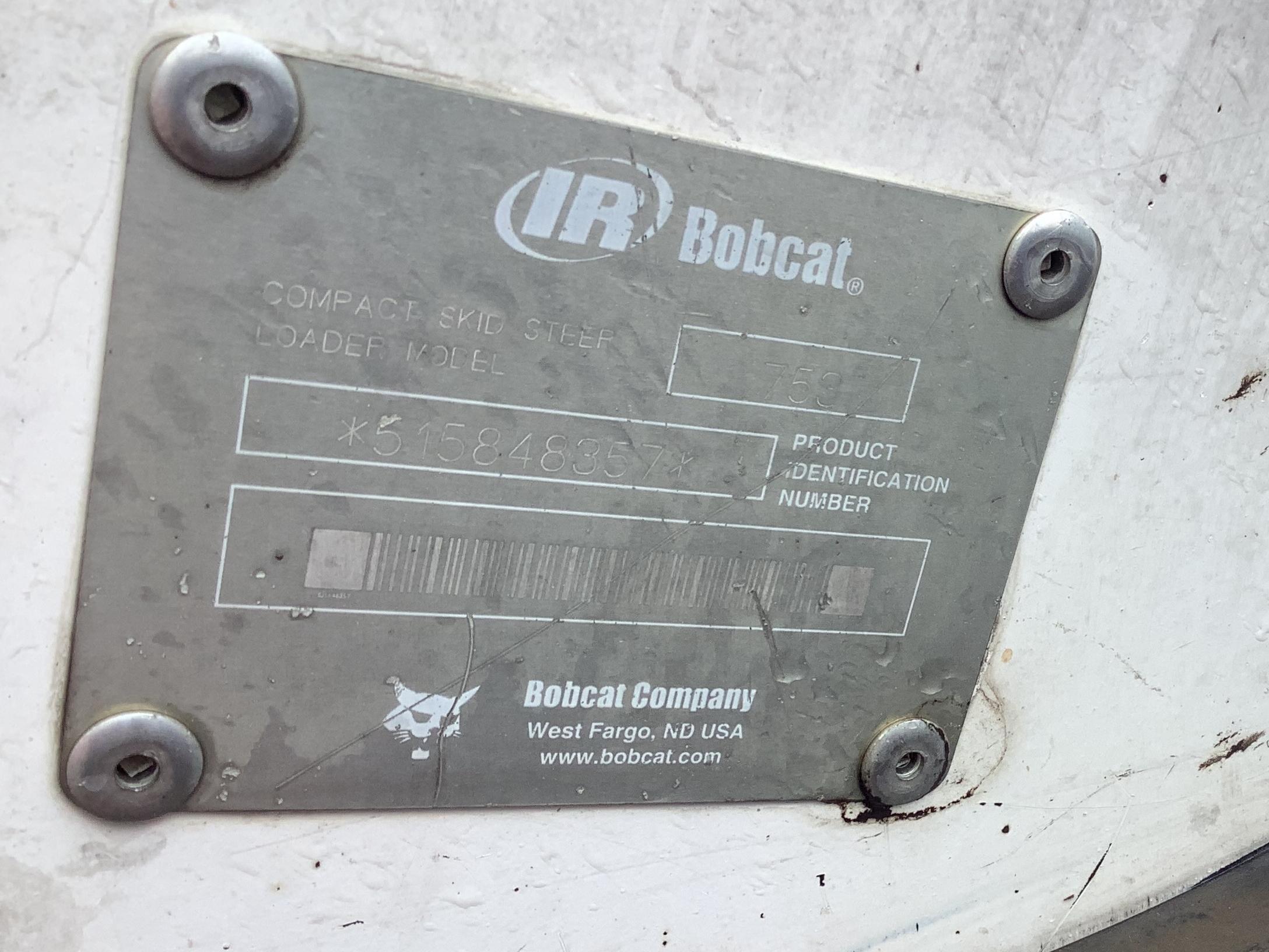 Bobcat 753 Skid Steer