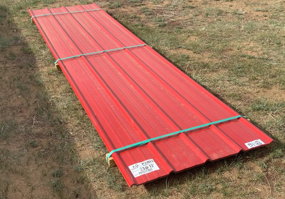(23) 12 Ft Ag-Panel Tin