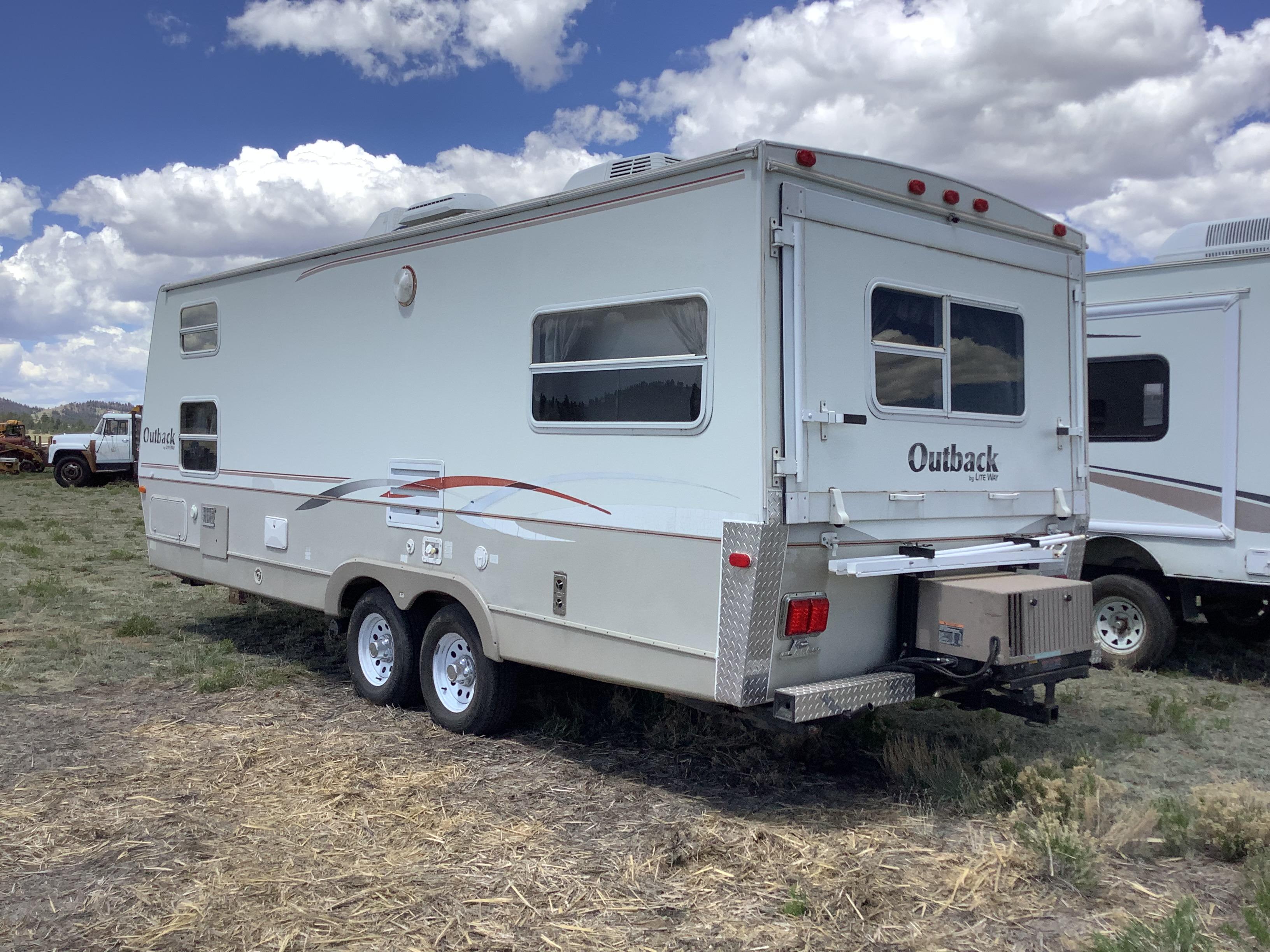 2002 22 Ft. Lite Way Outback Camper Trailer