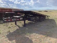 2020 PJ 25 Ft. Hydraulic Tilt-Top Pintle Hitch Equipment Trailer