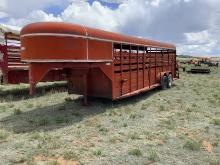 1975 W-W 30 Ft Stock Trailer