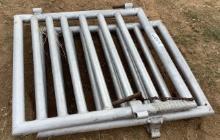 (2) 3 Ft X 3 Ft Aluminum Gates