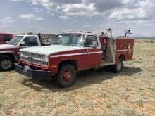 1981 Chevy 3500 Squad Truck