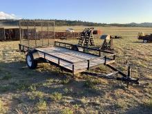 Tarter 6 Ft X 12 Ft Single Axle Utility Trailer