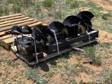 GIYI Hydraulic Auger & (3) Bits