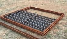 10 Ft Pipe Gate w/ 10 Ft Pipe Arch
