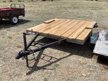 1985 6 Ft. X 6.5 Ft. Flat Trailer