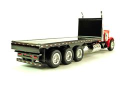 Peterbilt 379 Tri-Axle Flatbed Truck