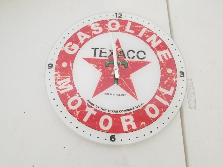 Texaco Clock