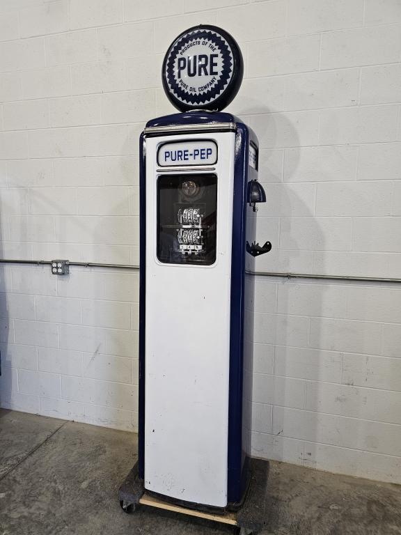 Tokheim Pure Pep Gas Pump 8'