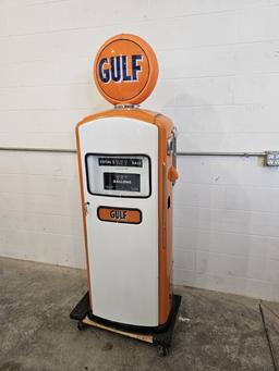 Bennett Gulf Gas Pump 77"
