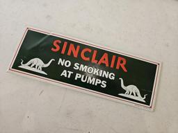 Sinclair No Smoking Sign
