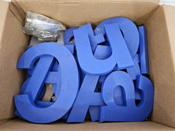 Misc. Plastic Letters