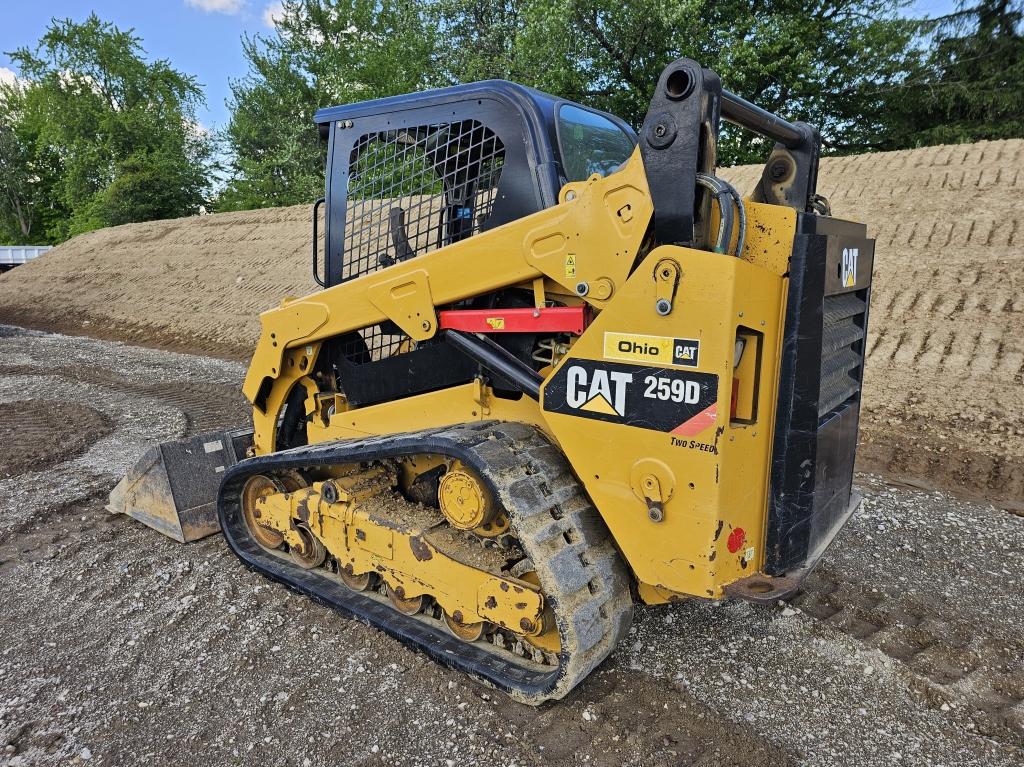 CAT 259D Skid Steer Track Loader