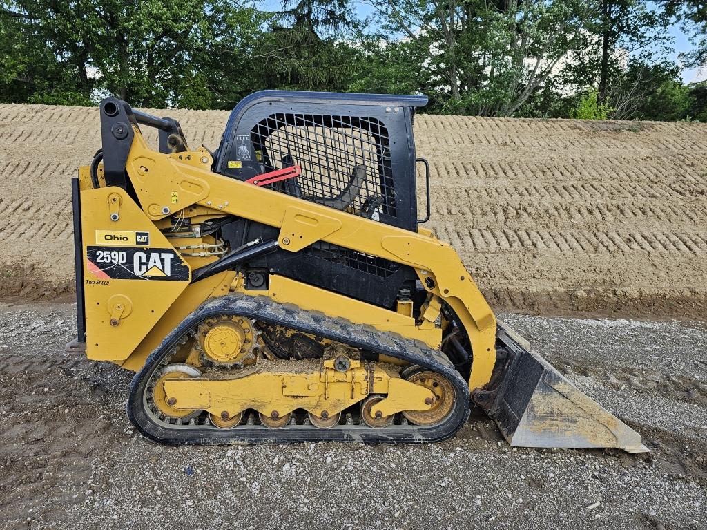 CAT 259D Skid Steer Track Loader