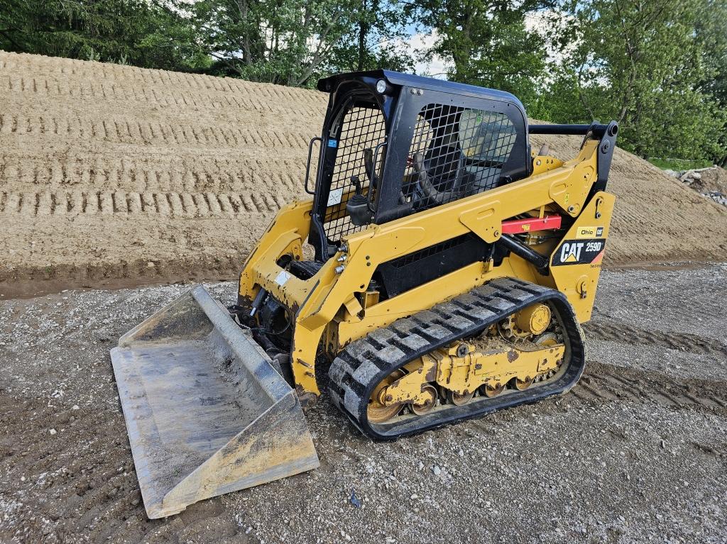 CAT 259D Skid Steer Track Loader